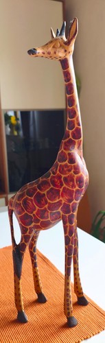 Giraffe dekofigur holzfigur - dekofigur,