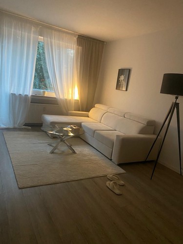 Meblini schlafsofa beige - meblini, mit