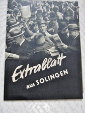 1939 orig. Reklame Werbung Karl Unshelm Solingen Rasierer Messer Schere u.a