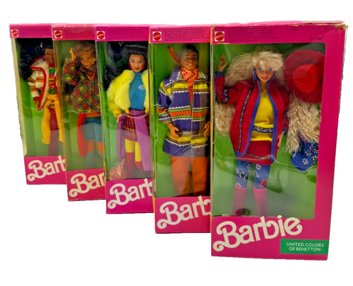 Barbie 1991 united colors - united,