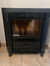 Elektrischer Kamin mit Heizung 1800 W Feuereffekt Elektroheizung Elektrokamin