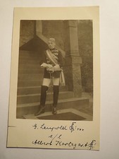 G. Leupold als Student in Couleur mit Kneipjacke - Pekesche - Foto