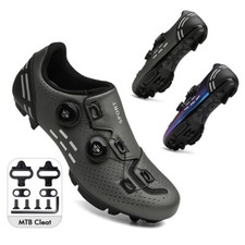 Fahrrad Schuhe Carbon Herren Geschwindigkeit Sneaker Mountain SPD Stollenschuhe*