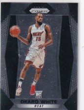 Panini Prizm NBA Nr. 52 Okaro White Rookie RC Karte