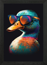 Gerahmtes wandbild poster - gerahmtes,