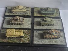 6 dt.Panzer, Takara World tank Museum Tanks, 1:144, Mini Tanks, Cando,Show Case