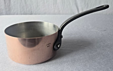 Kupfer Kasserolle Ø 12 cm , TOURNUS Gourmettopf, Frankreich