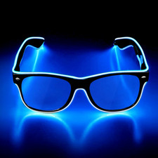Cyberpunk LED Brille Neon Rave