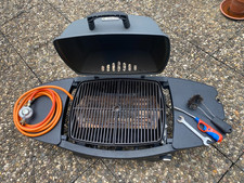 Tepro Tisch Gasgrill Abington 3,2 kW Leistung Edelstahlbrenner Tischgrill 