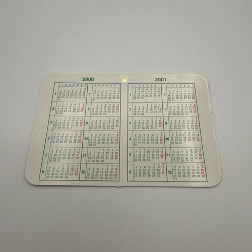 Original rolex kalender 2000 - original,