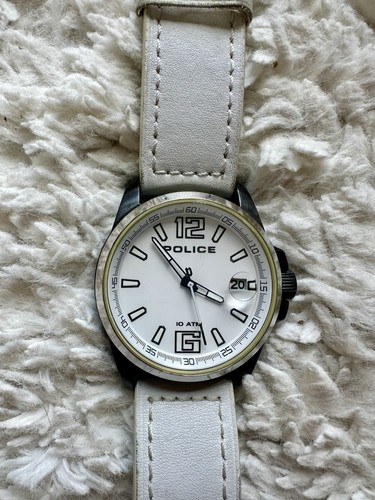 Police herren uhr weiß - uhr, all