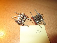 Märklin H0 2 Stromabnehmer 7218 typ 7 in Chrom super zustand keine schleifspuren