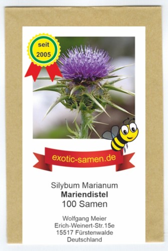 Mariendistel silybum - mariendistel,