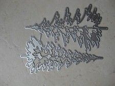 2 Tannenbäume groß Weihnachten - Stanzschablone Stanze