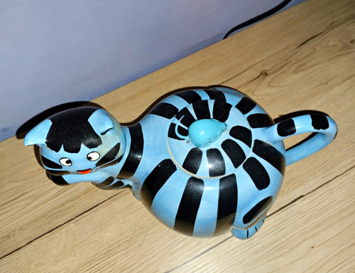 Keramik teekanne katzenform - keramik,