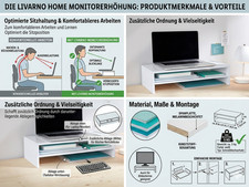Livarno Monitorerhöhung f