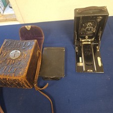 Alte Plattenkamera Compur in