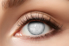 Zoelibat Eyecatcher Wochen-Kontaktlinsen White Screen Party Linsen Funlinsen