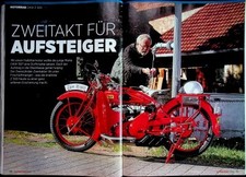 Oldtimer Markt 3677) DKW Z 500 mit 12PS in einer seltenen Vorstellung auf 6 Seit