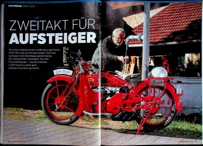 Oldtimer markt 3677 dkw - oldtimer, z