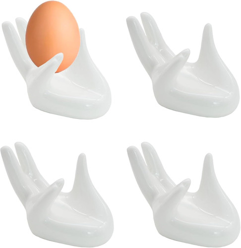 Keramik eierbecher 4er - keramik,