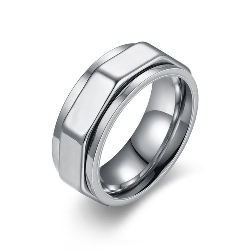 Edelstahl ring drehbar - edelstahl,
