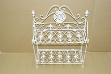  Metall Regal Badregal 39 cm x 41 cm x 17 cm tief  kleines Regal  Schuhregal