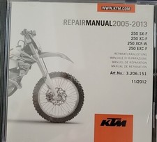 Reparaturanleitung CD KTM  2005-2014..250 Siehe Bilder 