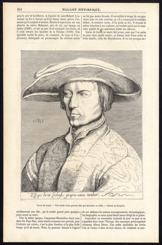 Antiker druck portrait - antiker,