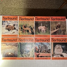 Tierfreund Zeitschrift 1978 Und 1979 Konvolut 8 Hefte