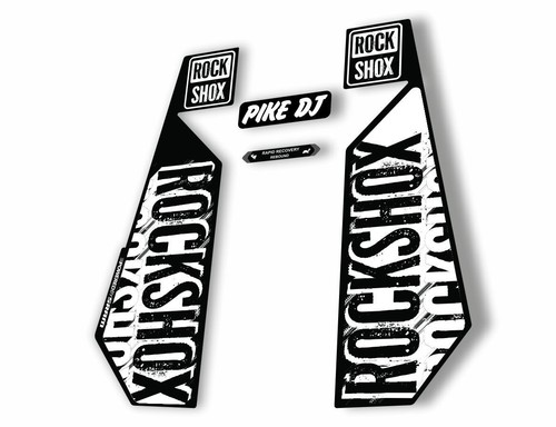 Rock shox pike 2017 gabel - shox, dj