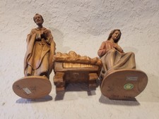 Anri Krippenfigur 15er Größe   ---  Heilige Familie   ---   Kuolt  --  3 Teilig