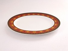 ROSENTHAL VERSACE MEDUSA RED OVALE PLATTE