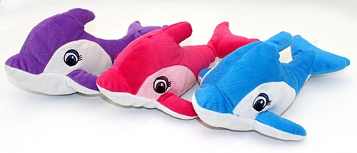 Delfin mit bestickten augen - mit,