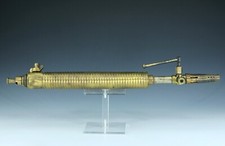 Gustav Barthel Messing Lötlampe Benzinbrenner Lötkolben - 1. Hälfte 20. Jh.