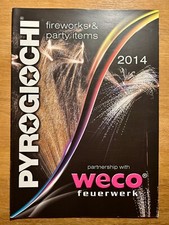 Alter WECO Feuerwerk Katalog