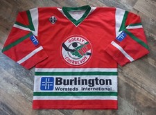 Eishockey #6 hockey jersey  sz XL vintage COURBEVOIE matchworn reebok tackla  