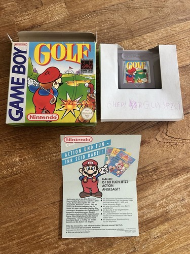 Nintendo gameboy golf ovp - nintendo,