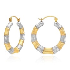 Karat gold bicolor gelb - 14,