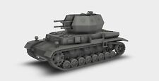 Flakpanzer IV Wirbelwind WW2 Bausatz Kit 3D Druck 1:87 -  1:35