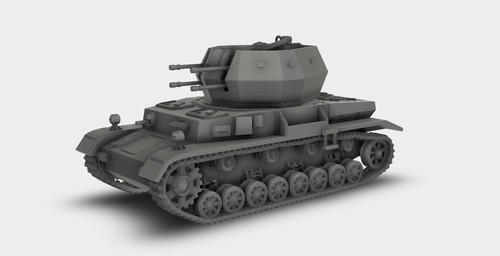 Flakpanzer wirbelwind ww2 - flakpanzer, iv