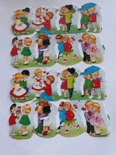 Glanzbilder / Oblaten - Kinder