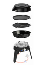 Cadac Safari Chef 30LP 30mbar Gasgrill  Touristengrill Campinggrill 1,8kW kocher