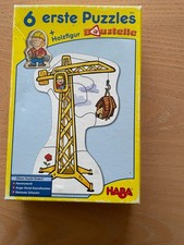 HABA 6 Erste Puzzles Baustelle