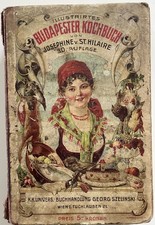 Kochbuch Budapester Illustriertes Josephine v. St. Hilaire Vintage um 1890