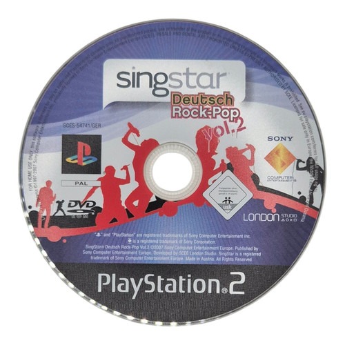 Ps2 spiel singstar deutsch - spiel,
