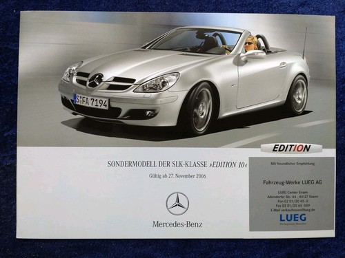 Mercedes slk r171 edition - r171,