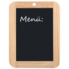 Wonday Kreidetafel Holzrahmen Menütafel Schiefertafel 2-Seitig beschriften