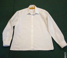 Jungen Hemd, langarm, weiß, zur Konfirmation, Gr. 40=15