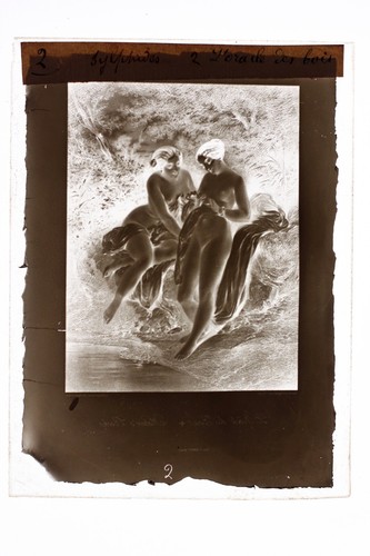 Fotografie einer gravur - d’,